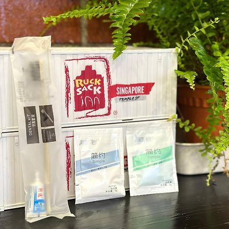 Rucksack Inn Temple Street Szingapúr Kültér fotó